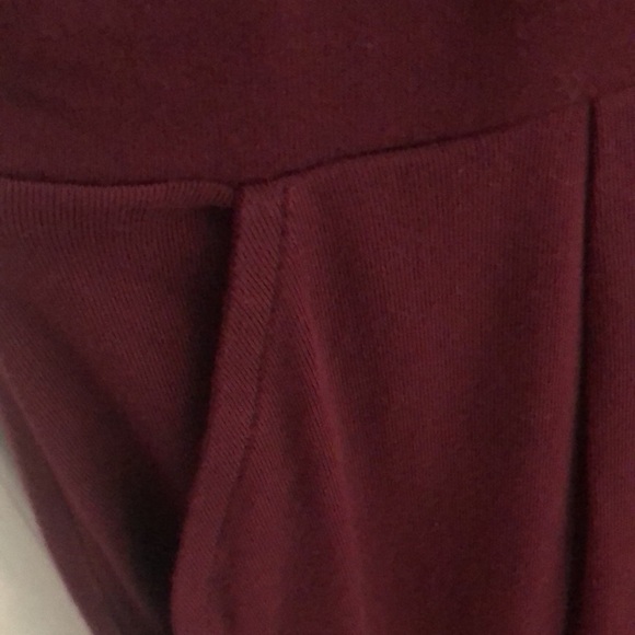 Romper Jumpsuit Cherry Red V neck medium most comfortable Viscose - Picture 10 of 10